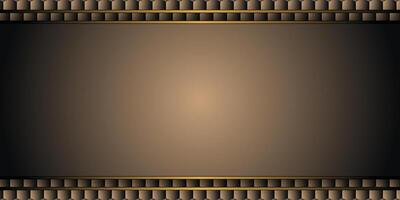 Metal with lines on hexagonal background. vector