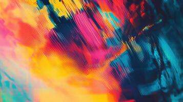 Abstract background with colorful paint splashes photo