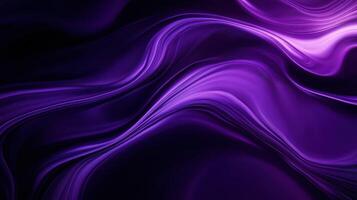 A purple and black background with waves photo