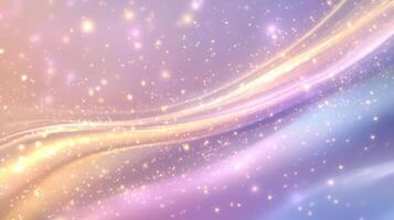 A beautiful background with stars and light photo