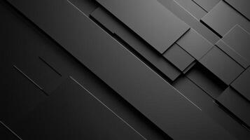 Black and white abstract wallpaper with squares photo