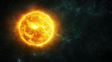 The sun is shown in this image photo