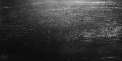 Blackboard background with chalk lines photo