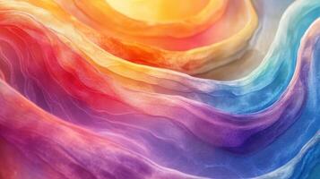 Colorful abstract background with waves and colors photo