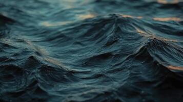 A close up of a wave in the ocean photo