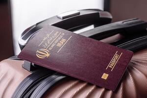 International passport of a citizen of Iran photo