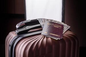 International passport of a citizen of Iran photo