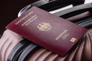 International passport of a citizen of Germany photo