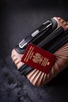 International passport of a citizen of Poland photo