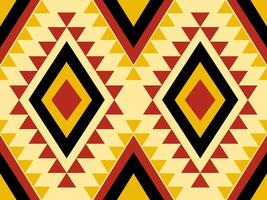Textile patterns inspired by Aztec and Navajo cultures, traditional geometric ethnic fabric pattern ornate elements with ethnic patterns design for rugs, clothing, sarong, scarf, batik, wrap, carpet. vector