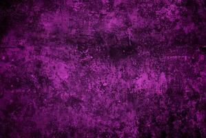 Dark Purple Grunge Textured Background with Rough Surface Patterns photo