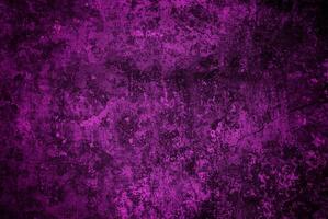 Dark Purple Grunge Textured Background with Rough Surface Patterns photo