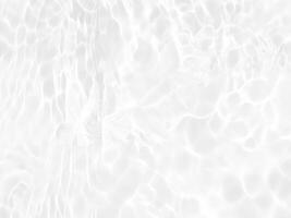 Calm Water Surface with Light Splashes and Bubbles - Abstract Nature Background photo