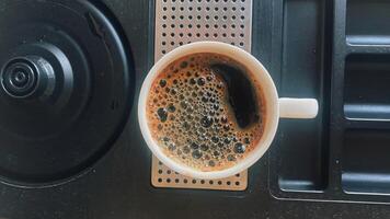 Coffee Time Top view photo