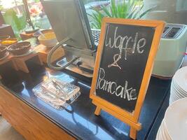 Waffle and Pancake Station photo