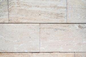 Iranian Travertine Decorative Plaster, Rectangular Stone Cladding Texture photo