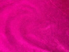 Pink Velvet Fabric Texture Background with Empty Space for Text photo