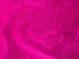 Pink Velvet Fabric Texture Background with Empty Space for Text photo
