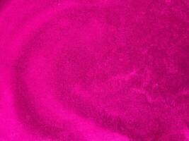 Pink Velvet Fabric Texture Background with Empty Space for Text photo