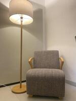 Floor Lamp and Armchair photo
