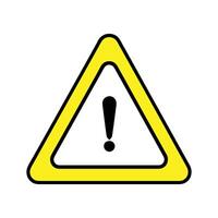 Complete Warning Signs Set vector