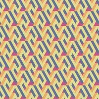 abstract geometric grid shape retro pattern vector