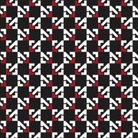 absract geometric square textile pattern vector