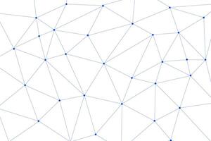 connected dots and lines abstract background vector