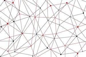 connected dots and lines abstract background vector