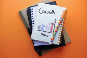 Indepth Growth Analysis Analyzing Sales Trends and Insights in a Comprehensive Notebook photo