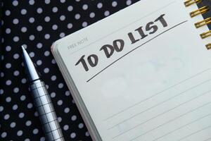 An Organized ToDo List for Improved and Efficient Planning, Scheduling, and Task Management photo