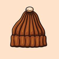 Autumn hat design, in white background vector