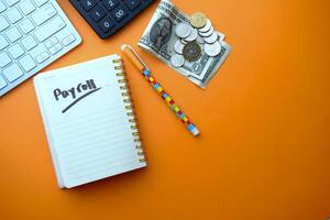 Comprehensive Payroll Planning Utilizing Calculate, Cash, and Notepad for Effective Management photo