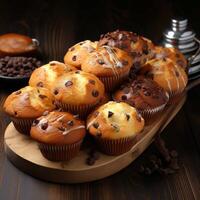 chocolate with cake delicious photo