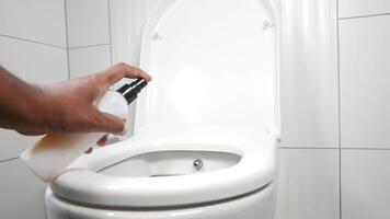 Introducing a Bathroom Air Freshener Spray specifically designed for effective Odor Control video