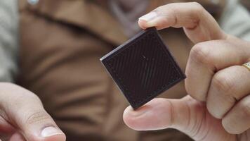 removing packet from a chocolate video
