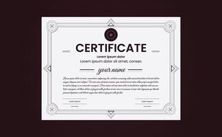 Certificate of Excellence in Innovation design templet vector
