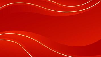 Elegant red luxury background. Abstract wallpaper with wave shapes vector