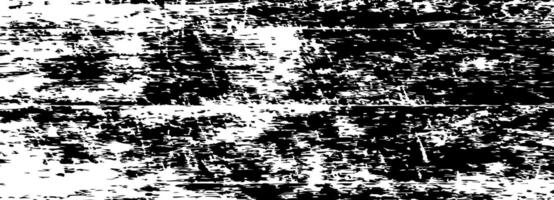 Old scratched vintage grunge texture, horizontal background. vector