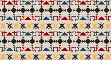 A pattern with crosses and arrows on it vector