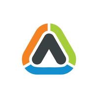 Letter A Icon Logo Template vector