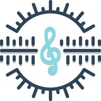 Color icon for effect vector