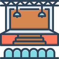 Color icon for event vector