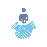 relationship concept line icon. Simple element illustration. relationship concept outline symbol design. vector