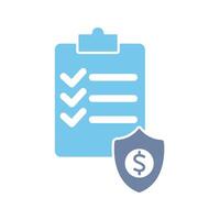 policies concept line icon. Simple element illustration. policies outline symbol design. vector