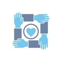 sense of belonging concept line icon. Simple element illustration. sense of belonging concept outline symbol design. vector