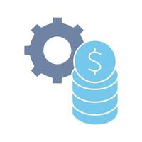 operational cost concept line icon. Simple element illustration. operational cost concept outline symbol design. vector