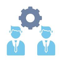 collaboration concept line icon. Simple element illustration. collaboration concept outline symbol design. vector