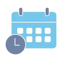 schedule concept line icon. Simple element illustration. schedule concept outline symbol design. vector