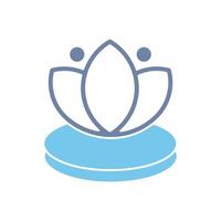 spa concept line icon. Simple element illustration. spa concept outline symbol design. vector